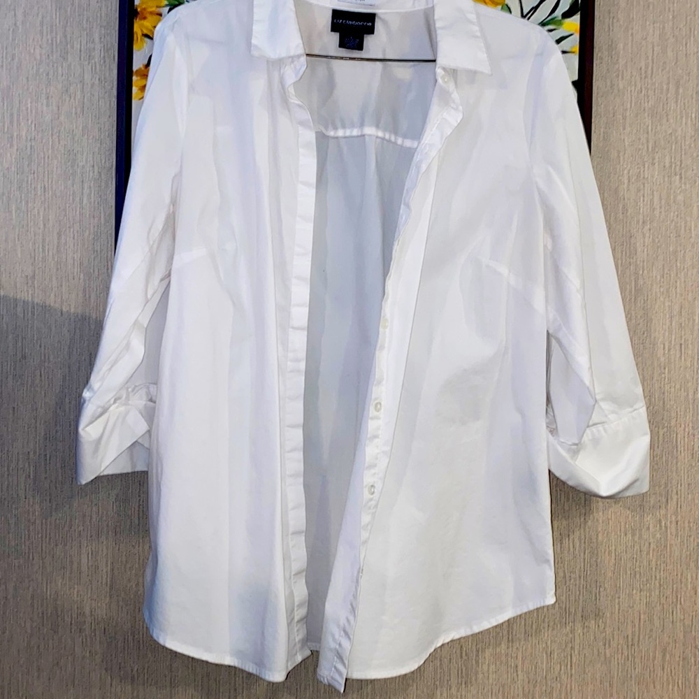 Liz Claiborne Career brand button up worn once! Great business casual!
